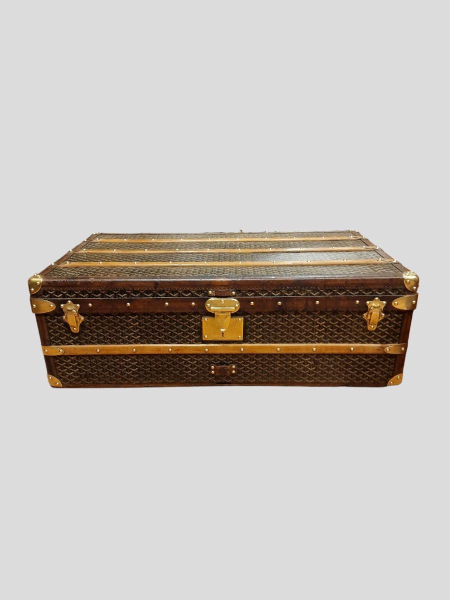 Goyard cabine trunk