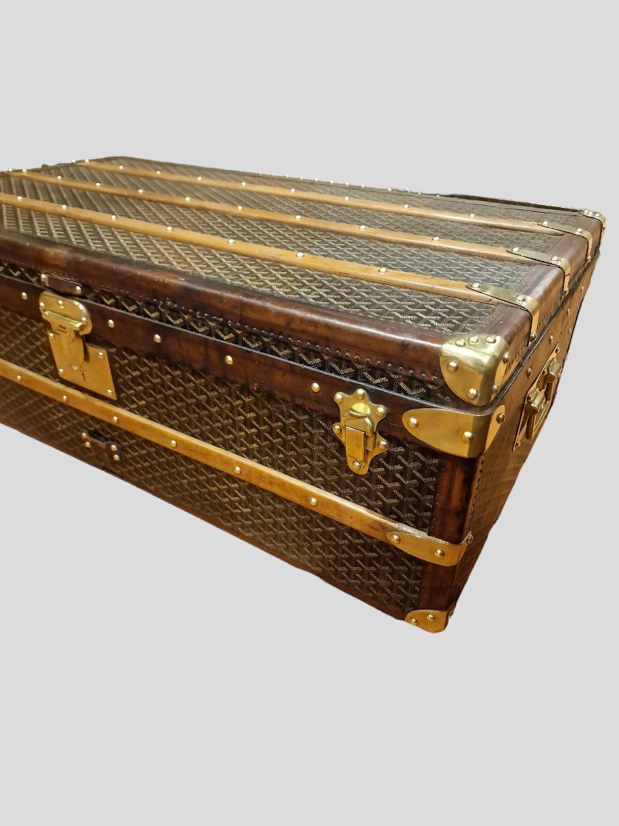 Goyard cabine trunk