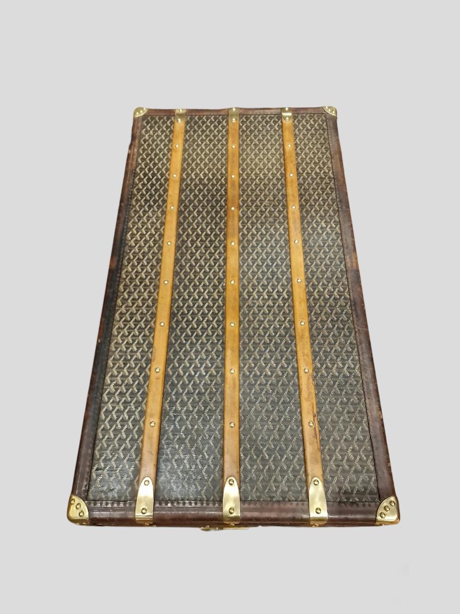 Goyard cabine trunk