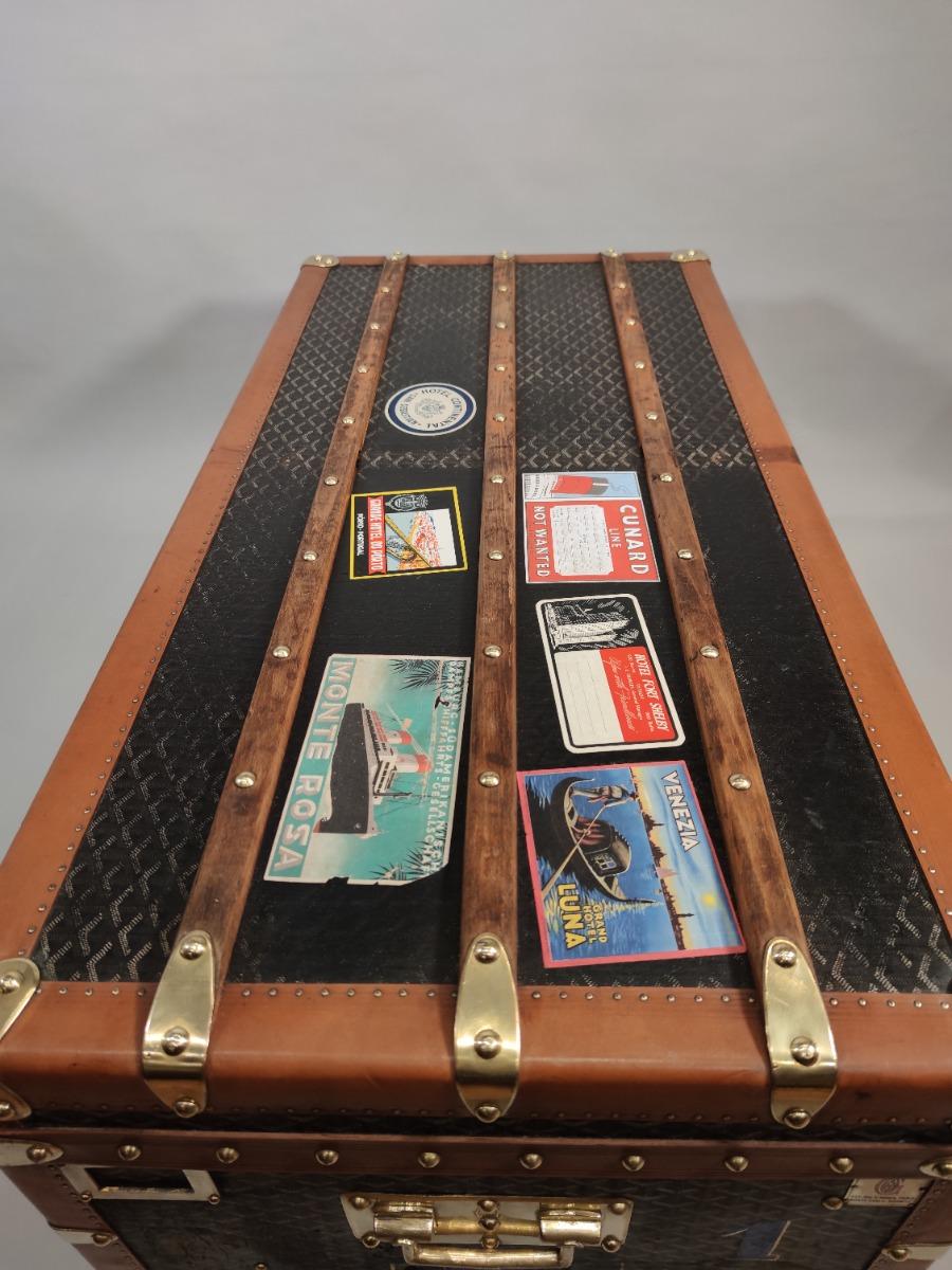 Goyard trunk - Des Voyages - Recent Added Items - European ANTIQUES &  DECORATIVE