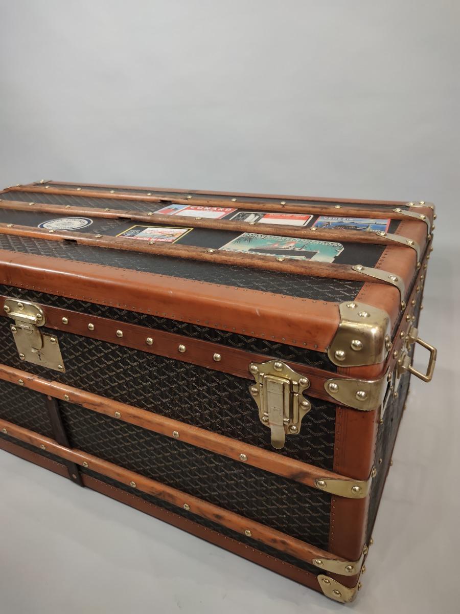 Goyard trunk - Des Voyages - Recent Added Items - European ANTIQUES &  DECORATIVE