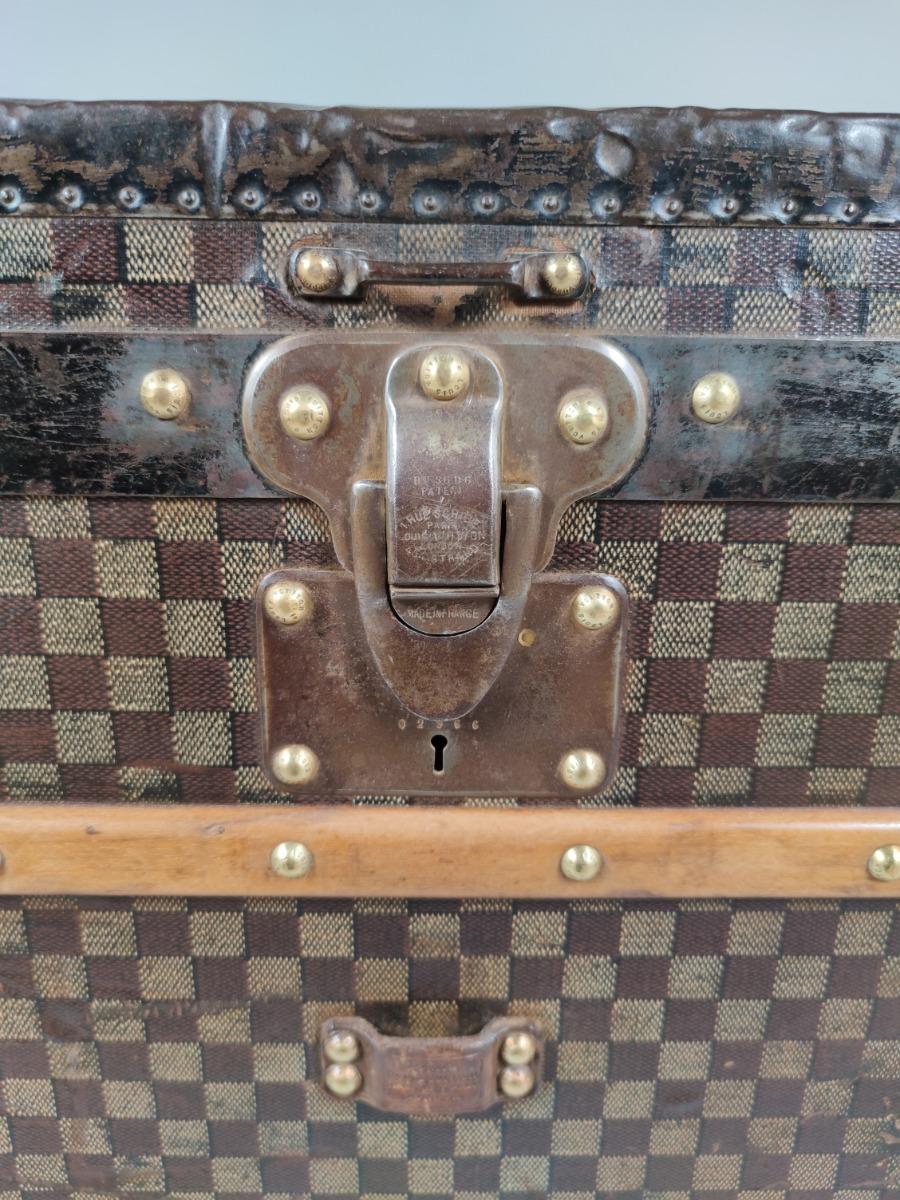 A CABINE TRUNK IN DAMIER CANVAS