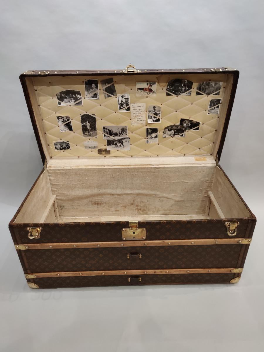 Louis Vuitton courrier trunk - Des Voyages - Recent Added Items - European  ANTIQUES & DECORATIVE