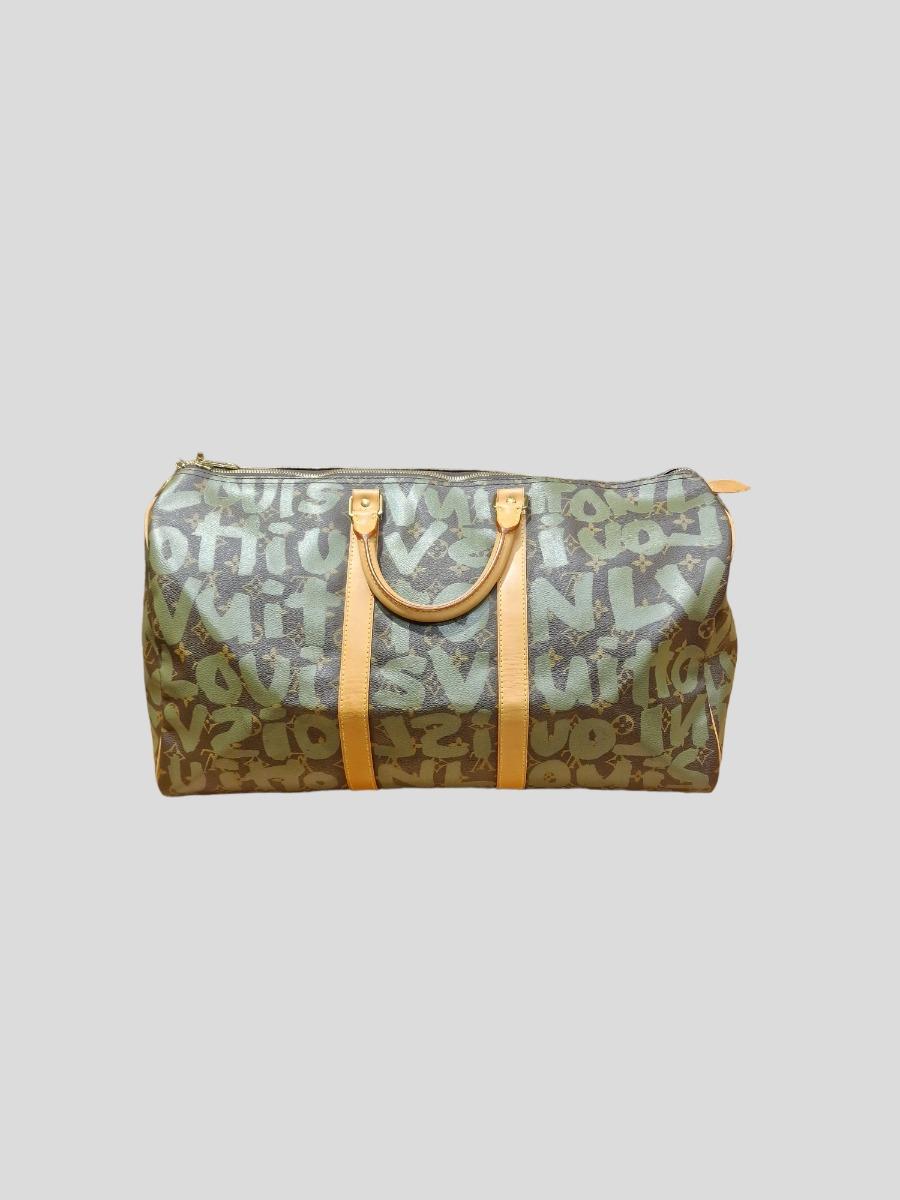 Louis Vuitton keepall graffiti louis vuitton bag chanel bags hermes birkin Des Voyages