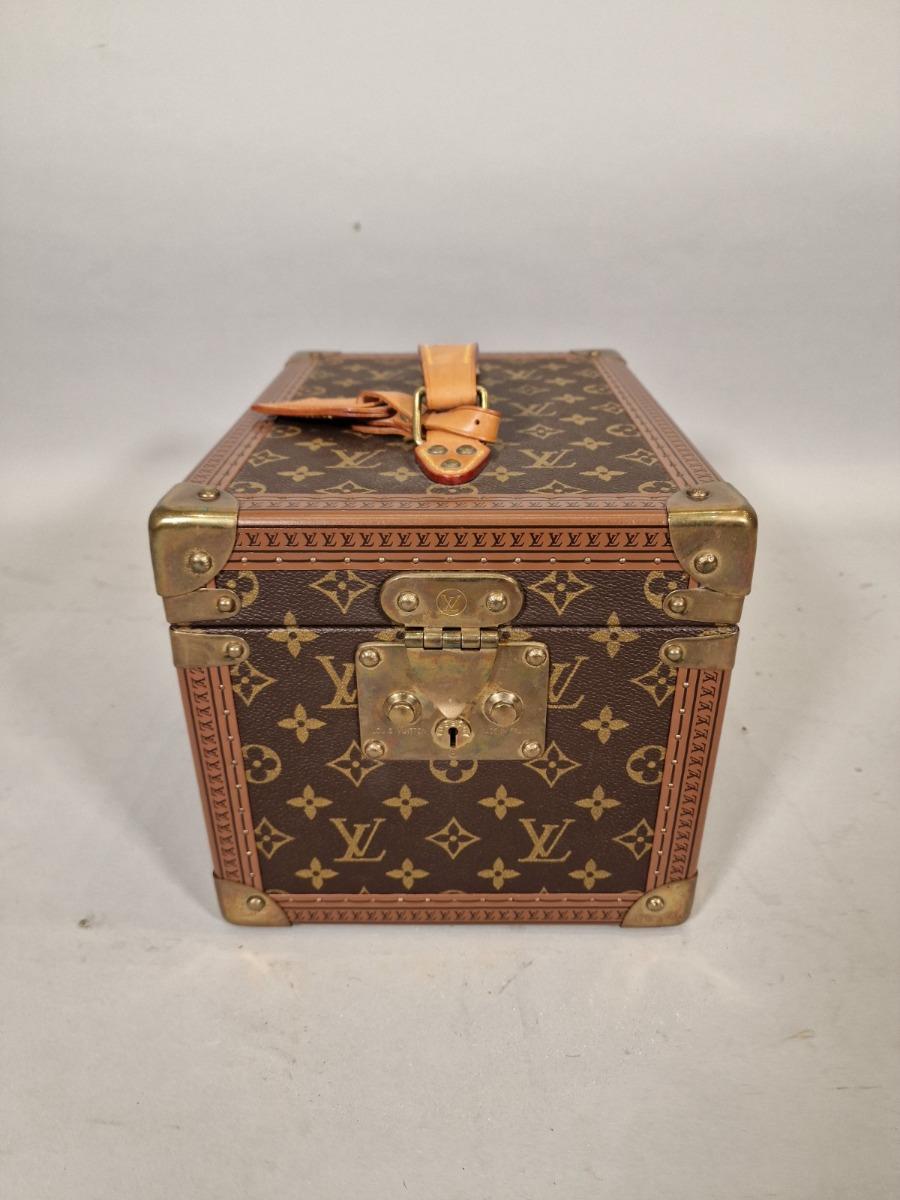 Louis Vuitton Monogram Canvas Cosmetic Vanity Travel Trunk Case